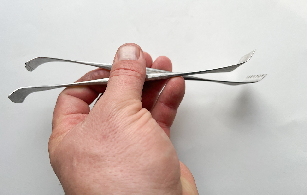 Štukatérská škrabka hladká, 19 cm