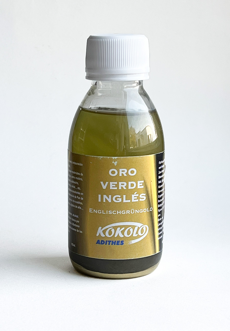 Tekuté zlato, odstín 07, anglické zelené zlato