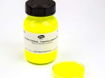 Barevná pasta Kremer - denní fluorescenční žlutá, 100 g