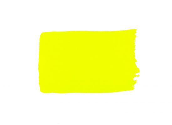 Barevná pasta Kremer - denní fluorescenční žlutá