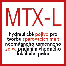 Ledan MTX-L - hydraulické pojivo pro tvorbu spárovacích malt a stěrek