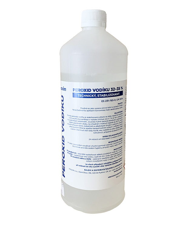 Peroxid VODÍKU 32-35%