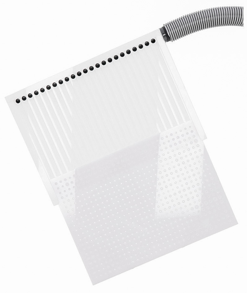 Odsávací panel / nízkotlaký stůl CTS ART BOOK, rozměry 24 x 33 cm, kompletní sestava