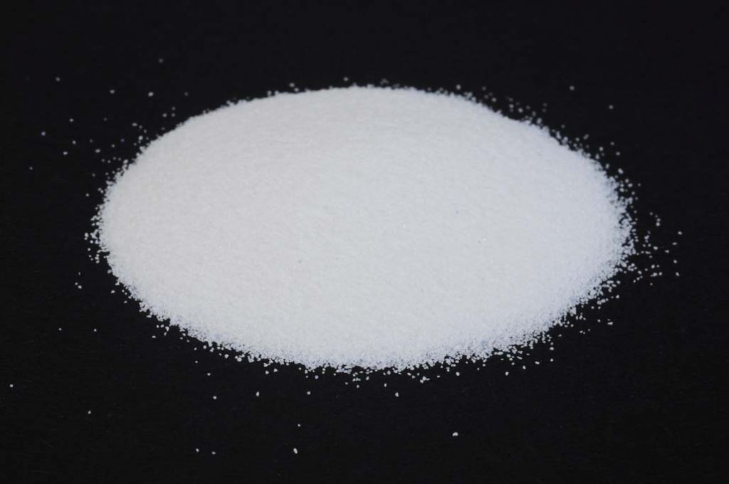 Barevné sklo, smaltovaná bílá, neprůhledné, mletí 5, 1 kg