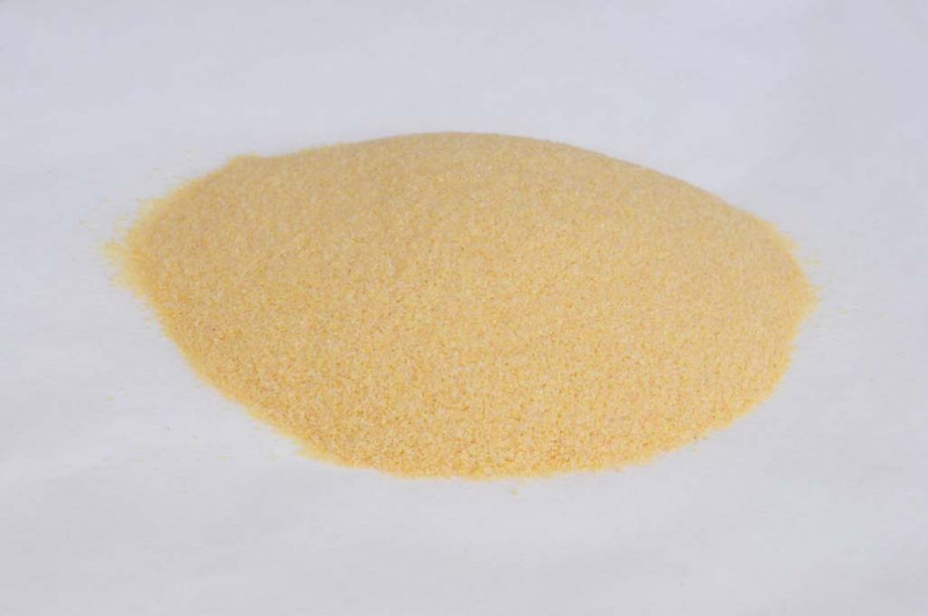 Barevné sklo, meruňka, neprůhledné, mletí 5, 100 g