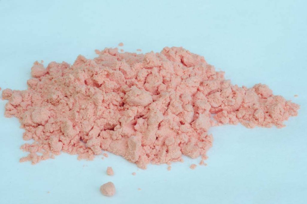 Barevné sklo, imperial red, neprůhledné, mletí 1, 100 g