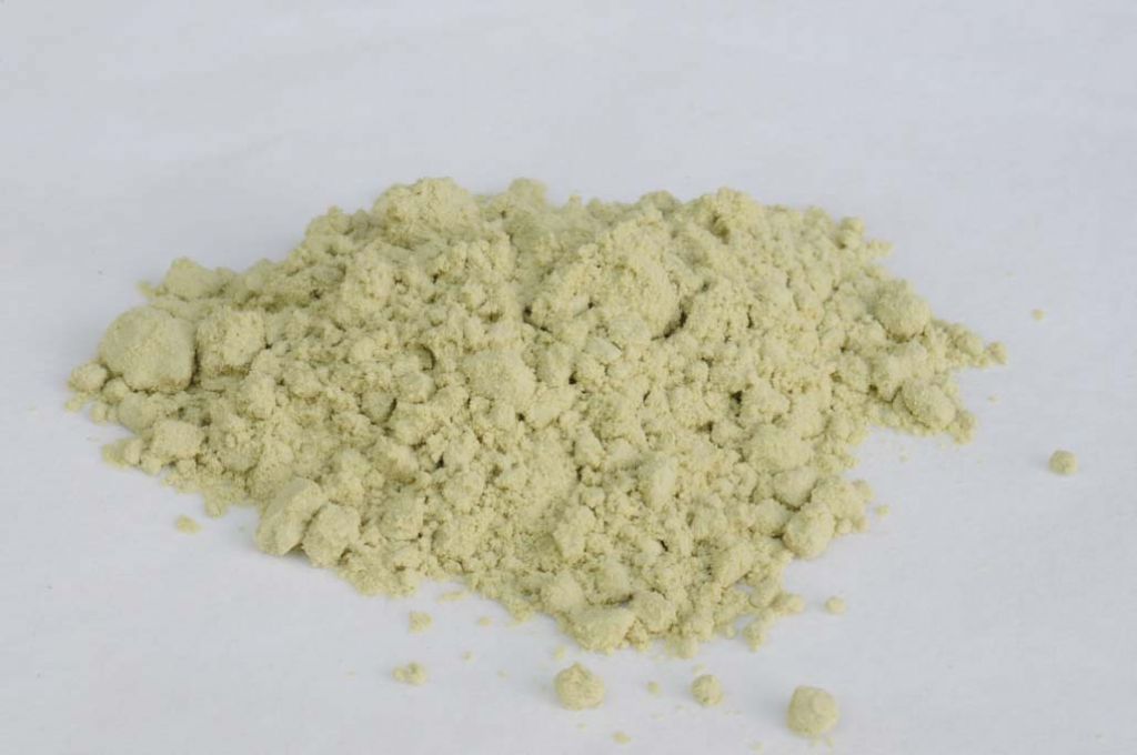 Barevné sklo, Saragossa-Green, transparentní, mletí 1, 1 kg
