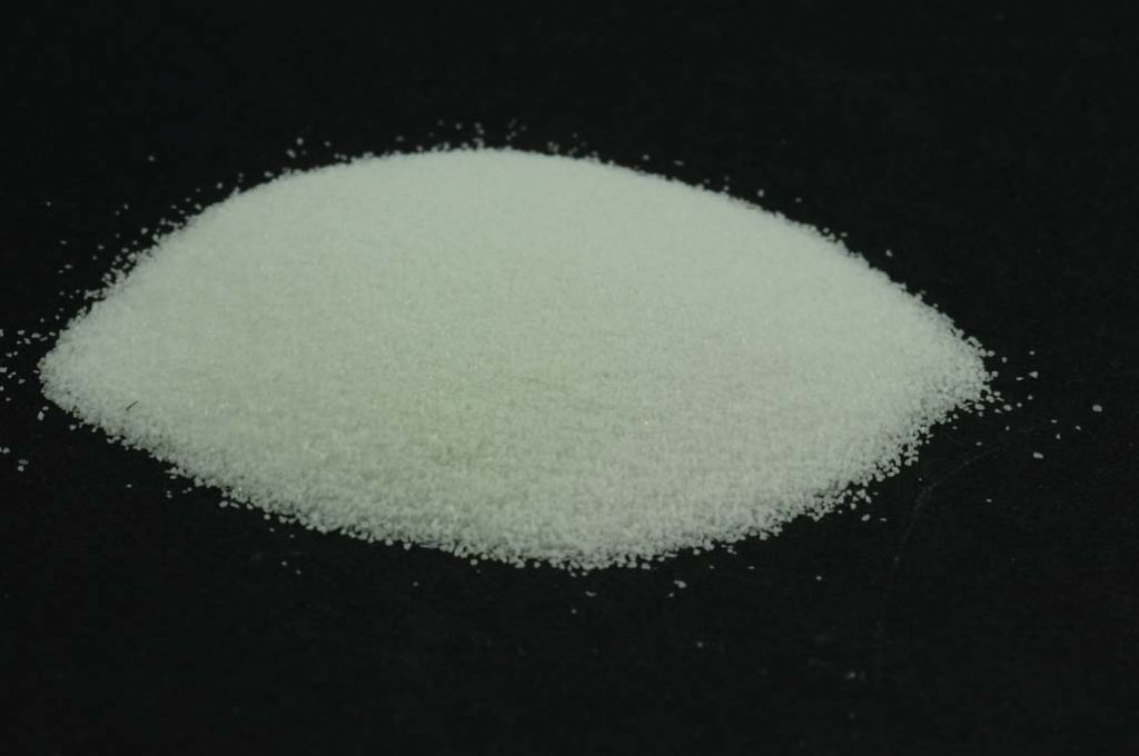 Barevné sklo, světle šedé, neprůhledné, mletí 5, 100 g