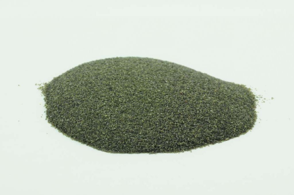 Barevné sklo, kouřový topaz, průhledné, mletí 5, 1 kg