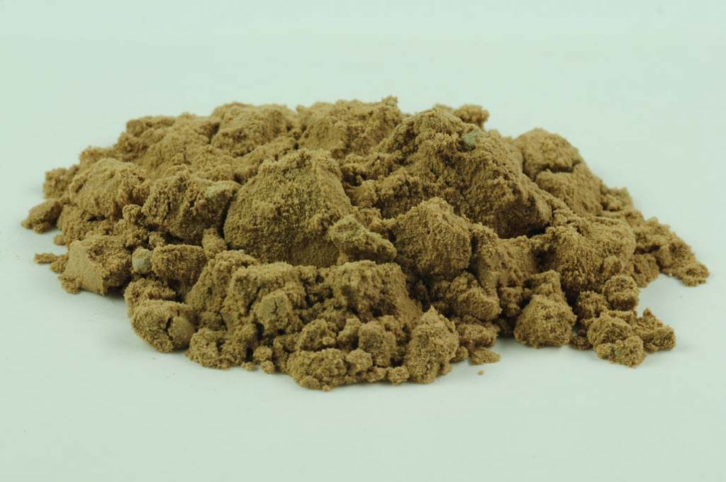 Barevné sklo, zlatohnědé, průhledné, mletí 1, 100 g