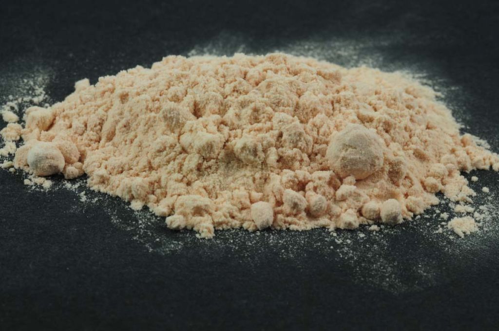 Barevné sklo, Aurora načervenalé, průhledné, mletí 1, 1 kg