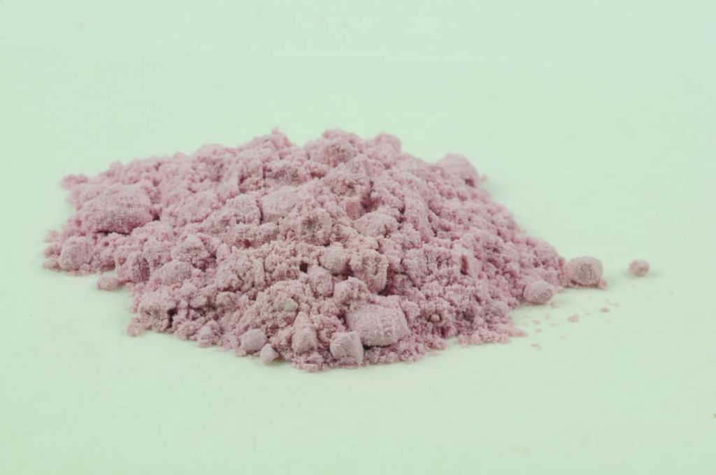 Barevné sklo, brilantní rubín, průhledné, mletí 1, 100 g