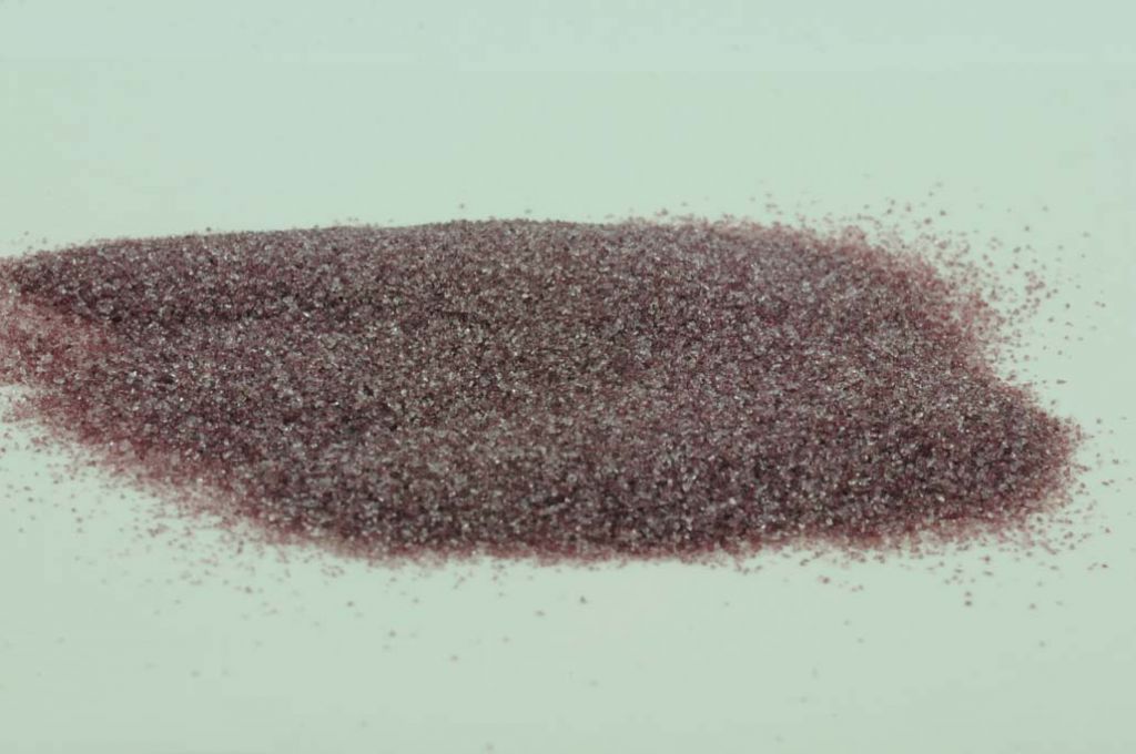 Barevné sklo, fialovo-modré, průhledné, mletí 5, 1 kg