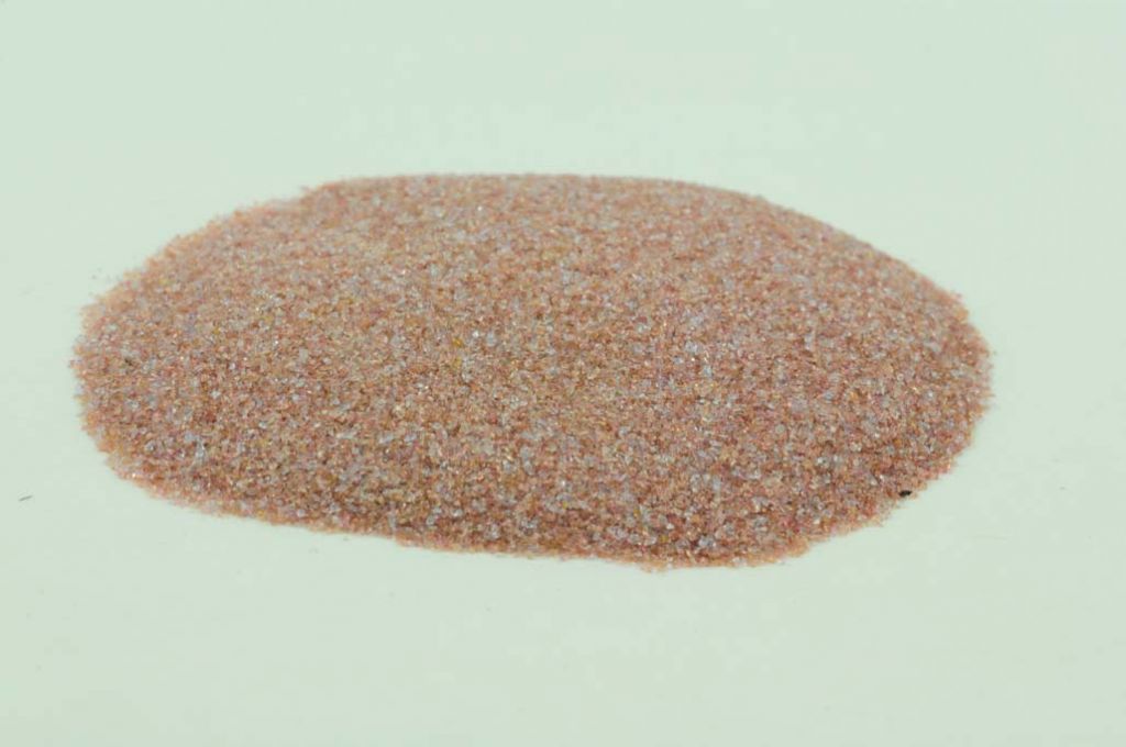 Barevné sklo, heliotrop, průhledné, mletí 5, 100 g