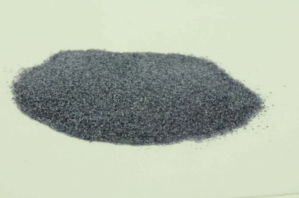 Barevné sklo, ametystové stříbro, průhledné, mletí 5, 1 kg