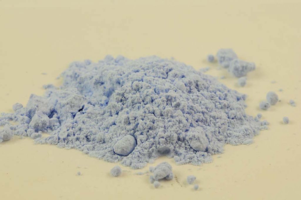 Barevné sklo, Delft Blue, neprůhledné, mletí 1, 100 g