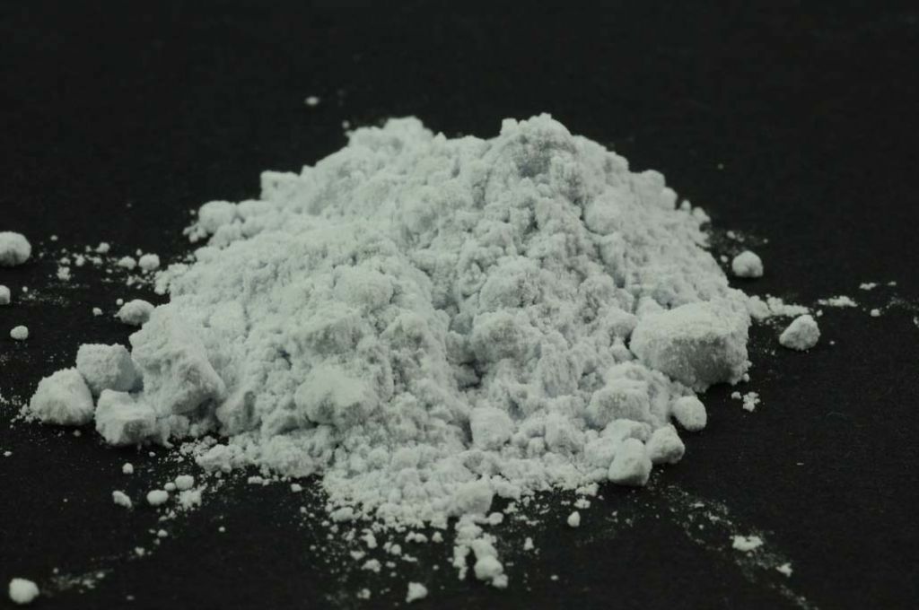 Barevné sklo, opálově modrošedé, neprůhledné, mletí 1, 1 kg