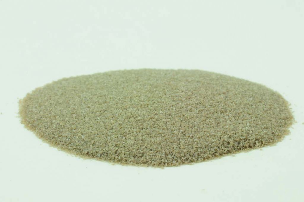 Barevné sklo, mocca, neprůhledné, mletí 5, 1 kg