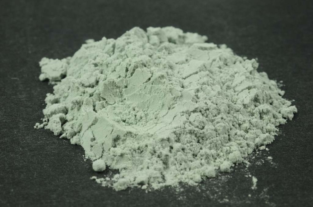Barevné sklo, kouřově modré, průhledné, mletí 1, 1 kg