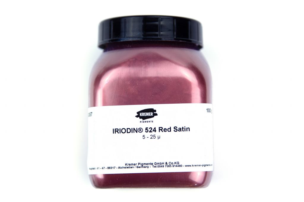 IRIODIN® 524 červený satén