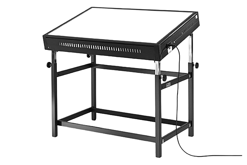 Prosvětlovací stůl mod. ARCHITEKT 410 -  rozměr plochy 130 x 85 cm