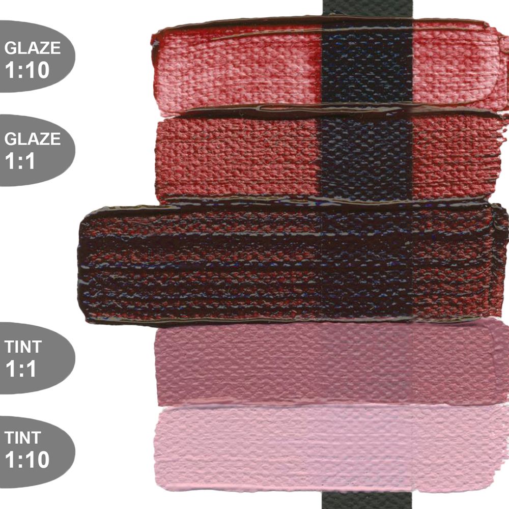 Golden HEAVY BODY ACRYLICS, Permanent Maroon, 236 ml