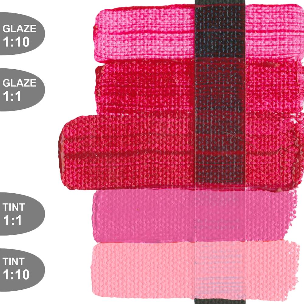 Golden HEAVY BODY ACRYLICS, Quinacridone Red, 236 ml