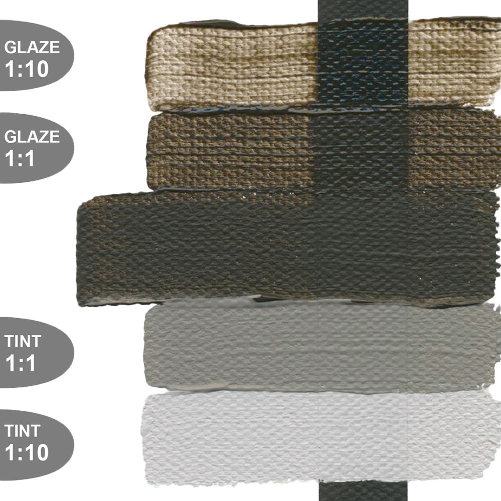 Golden HEAVY BODY ACRYLICS, Raw Umber, 473 ml