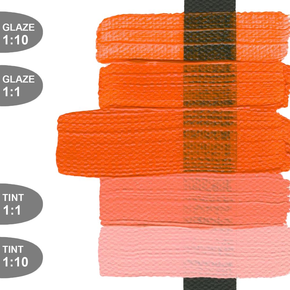 Golden HEAVY BODY ACRYLICS, Vat Orange, 148 ml