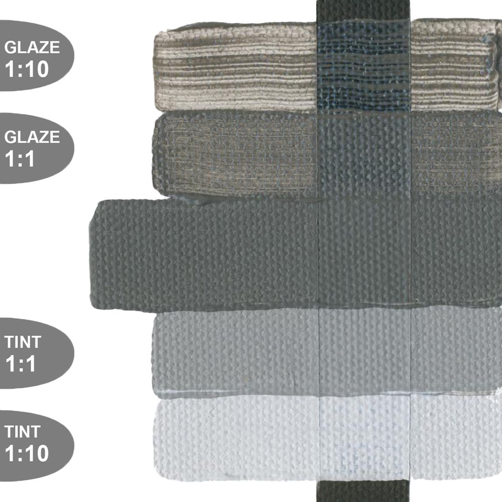 Golden HEAVY BODY ACRYLICS, Neutral Gray N4, 148 ml