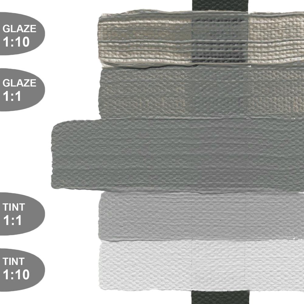 Golden HEAVY BODY ACRYLICS, Neutral Gray N5, 59 ml