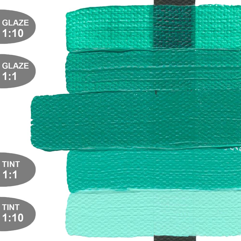 Golden HEAVY BODY ACRYLICS, Light Turquoise, 59 ml