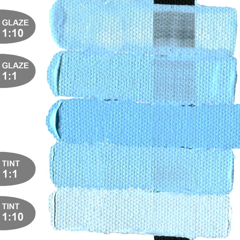 Golden HEAVY BODY ACRYLICS, Light Phthalo Blue, 59 ml
