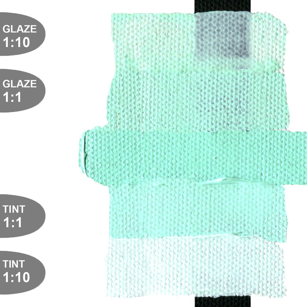 Golden HEAVY BODY ACRYLICS, Light Phthalo Green, 473 ml