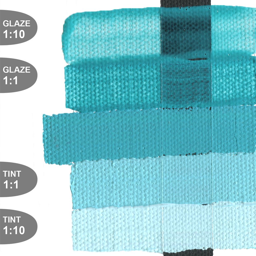 Golden FLUID ACRYLICS, Cobalt Teal, 473 ml