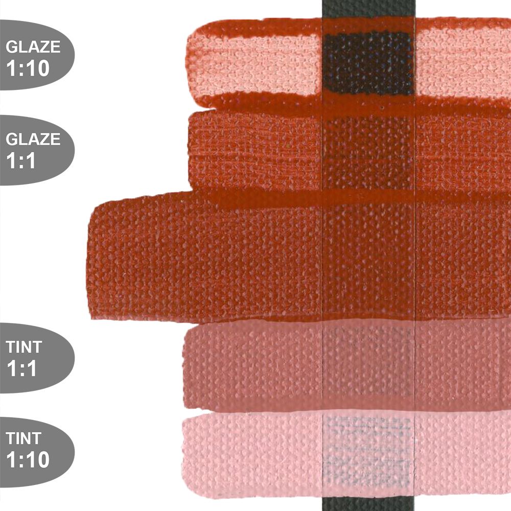 Golden FLUID ACRYLICS, Red Oxide, 30 ml