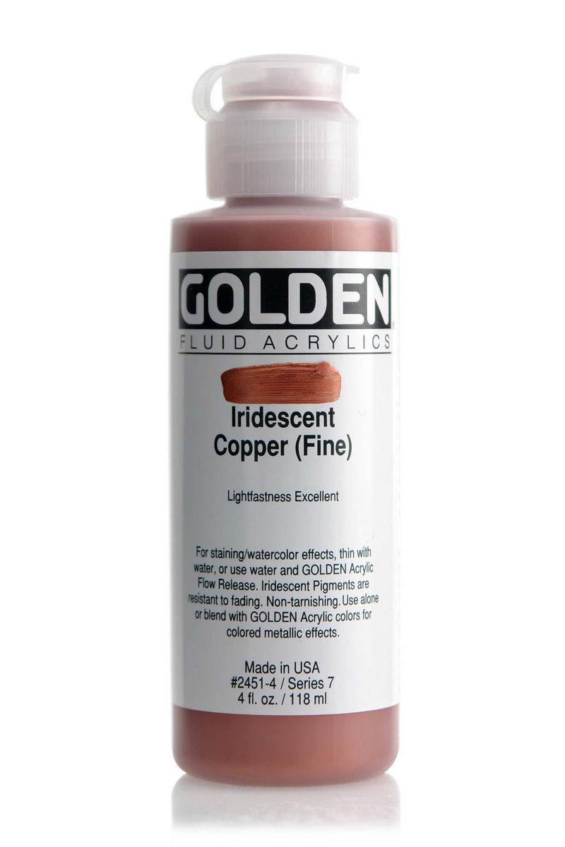 Golden FLUID IRIDESCENT, Copper (fine)
