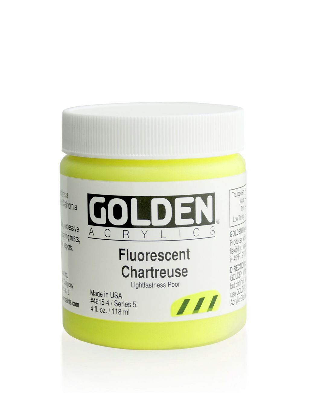Golden FLUORESCENT COLORS, Fluorescent Chartreuse