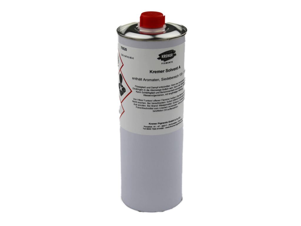 Kremer Solvent A (dříve Shellsol® A), 1 litr