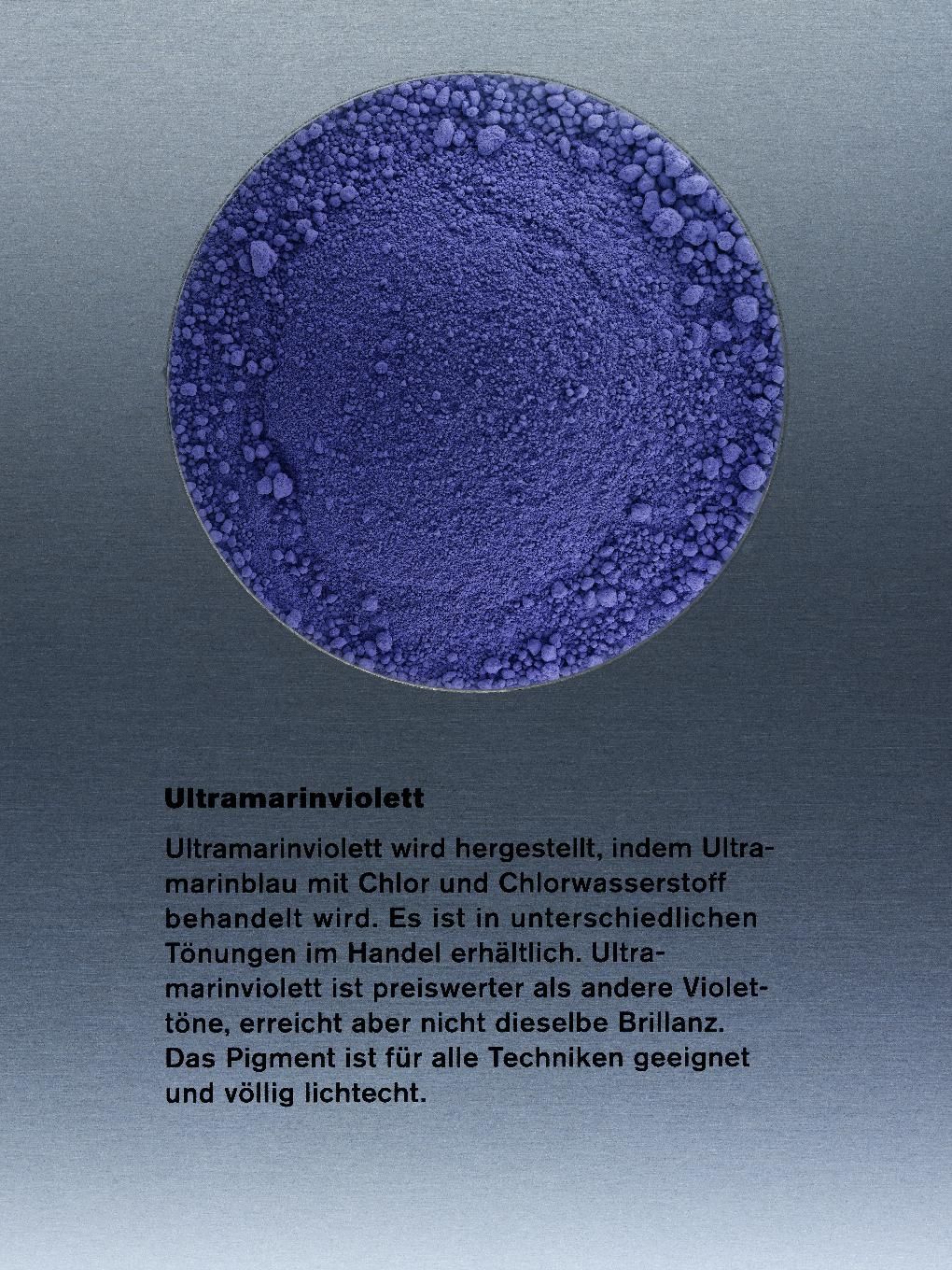 Ultramarínová fialová, načervenalá, světlá, 100 g
