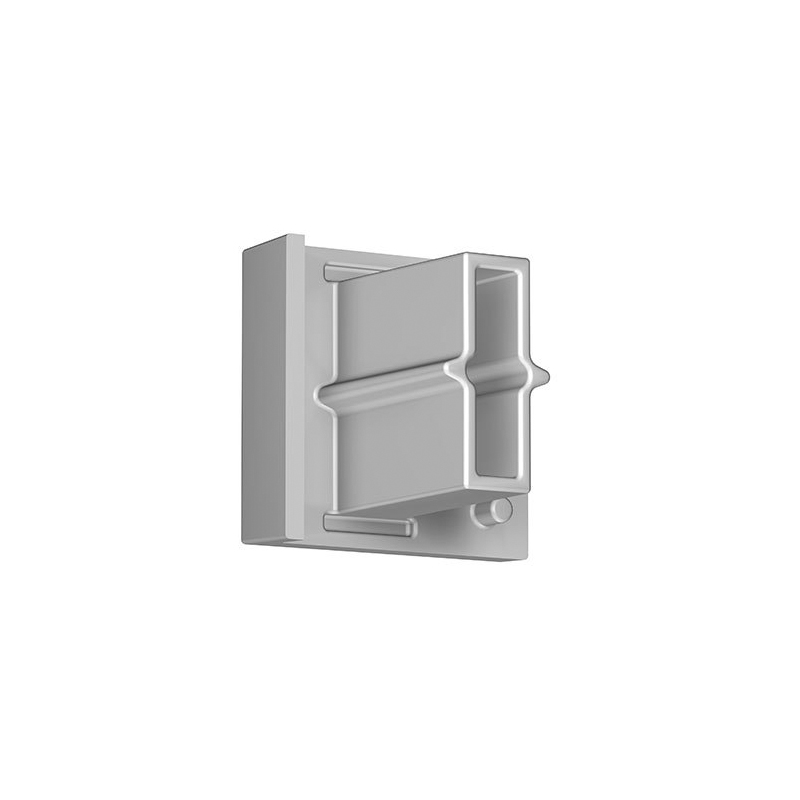 Koncový kryt Contour Rail šedý (1ks)