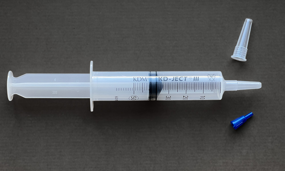 Injekční stříkačka 50/60 ml